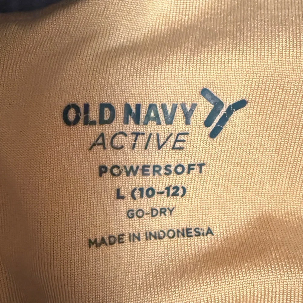 Old Navy Ocean Blue Girls Sports Bra